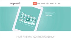 Desktop Screenshot of empreinte-conseil.fr